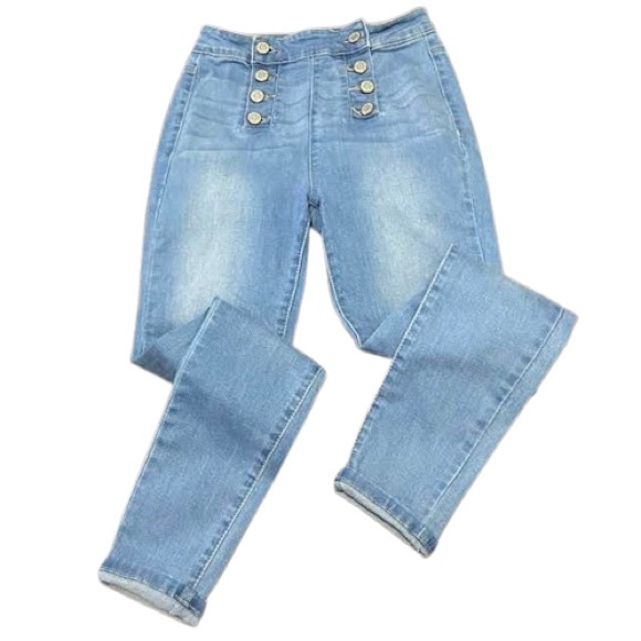 Double Button Closure Stretchy EnJean Denim Co. Jeans - Picture 9 of 12